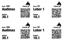 Laden Sie das Bild in den Galerie-Viewer, Das erste nachhaltige Raum Beschriftungssystem im Format DIN A6 für Büros, Schulen, Universitäten und mehr
